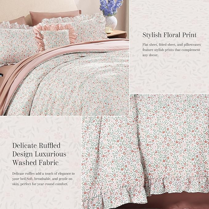 Comforter Set - King - 7 Piece