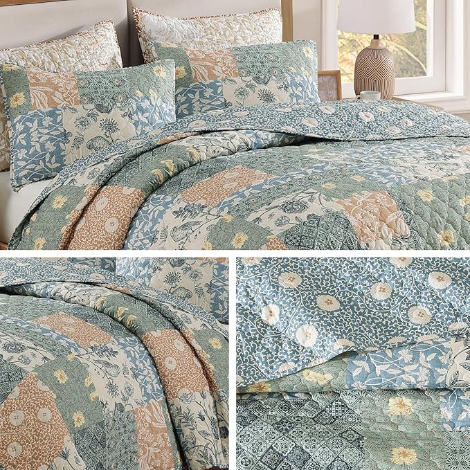 Quilt Set - King - 3 Piece