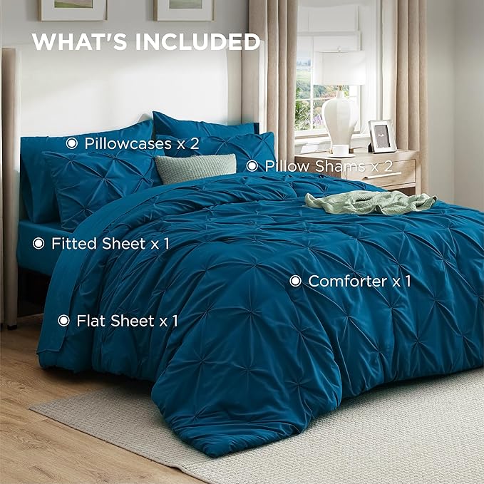 Comforter Set - California King - 7 Piece