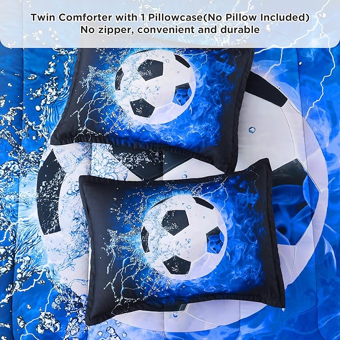 Microfiber Comforter Set - Twin - 66 x 90 in - 2 Piece