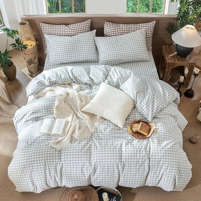 Linen Duvet Cover Set - King