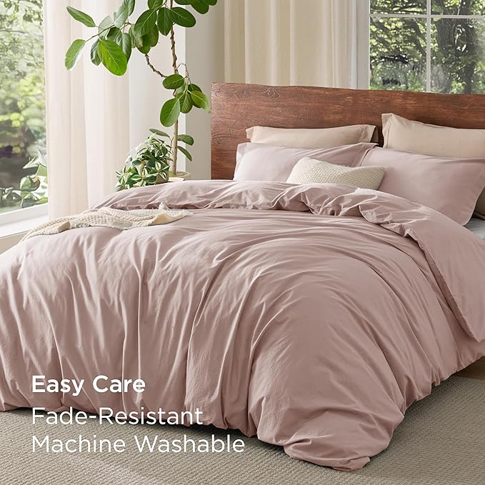 Linen Duvet Cover Set - Queen