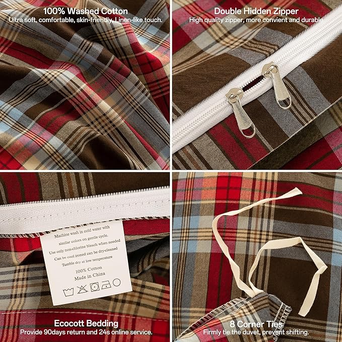 Duvet Cover Set - Queen - 3 Piece