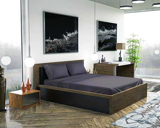 Bamboo Cooling Bed Sheet Set - California King - 4 Piece