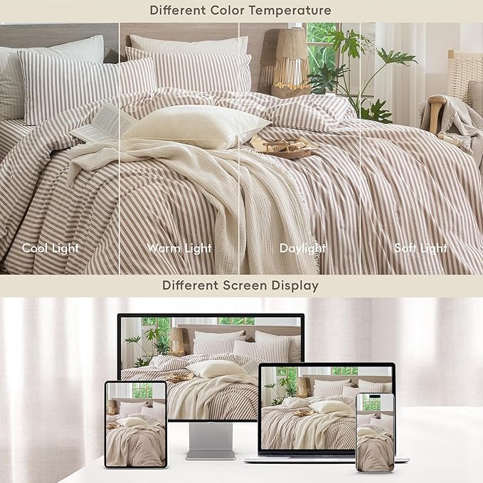 Linen Duvet Cover Set - Queen
