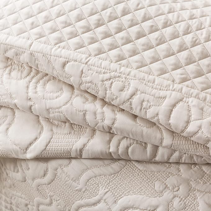 Microfiber Quilt Set - Queen