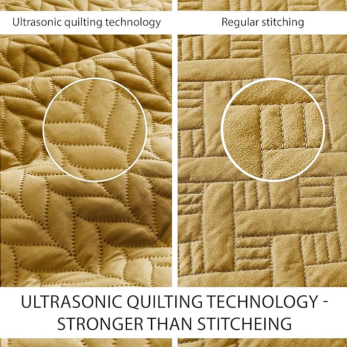 Microfiber Quilt Set - California King - 8 Pack