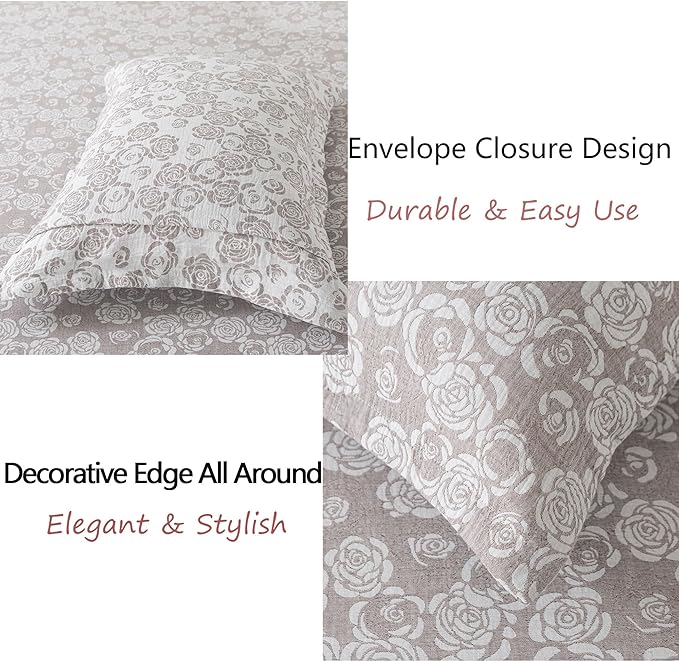 100% Cotton Bed Sheet Set - Queen - 4 Piece