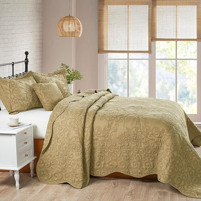Microfiber Quilt Set - 4 Piece