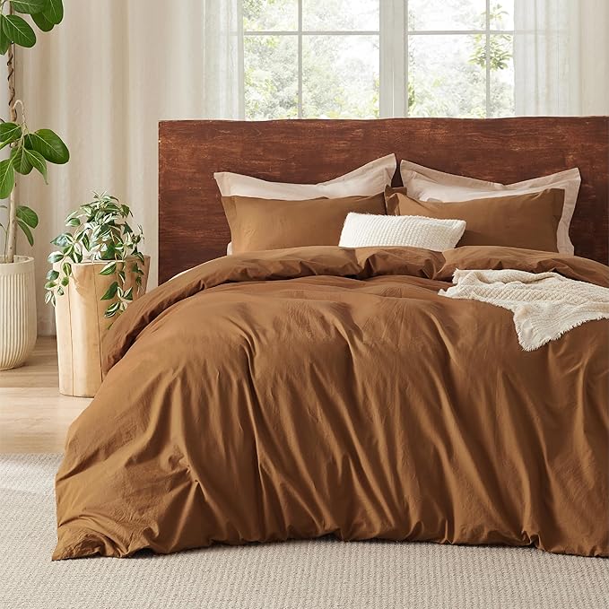 Linen Duvet Cover Set - Queen