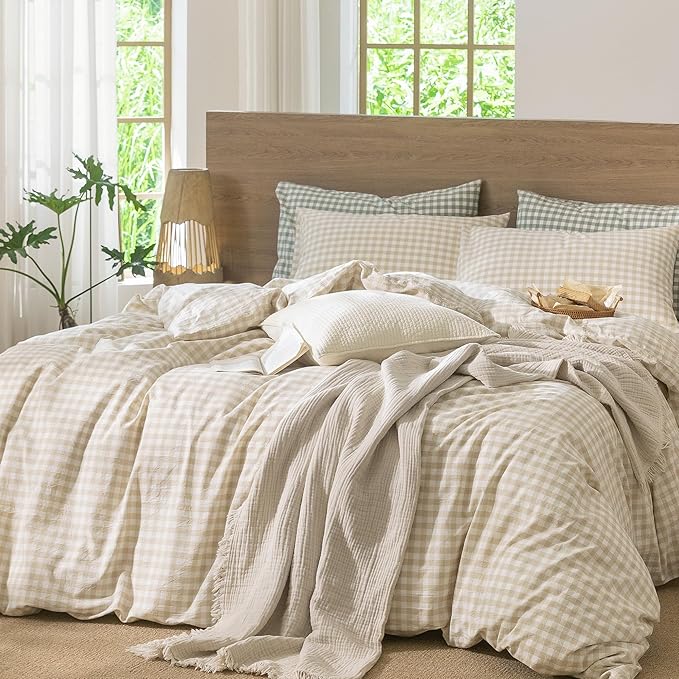Linen Duvet Cover Set - Queen