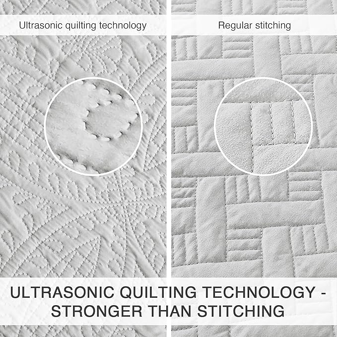 Quilt Set - King - 3 Piece
