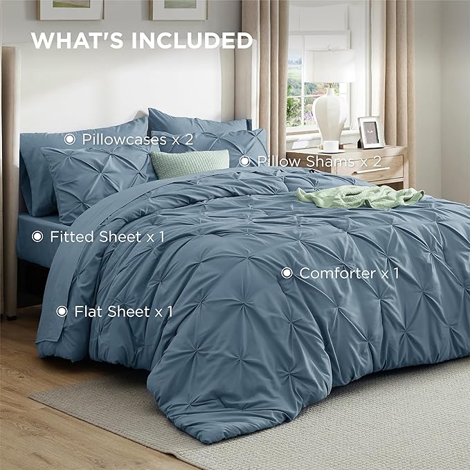 Comforter Set - Queen - 7 Piece