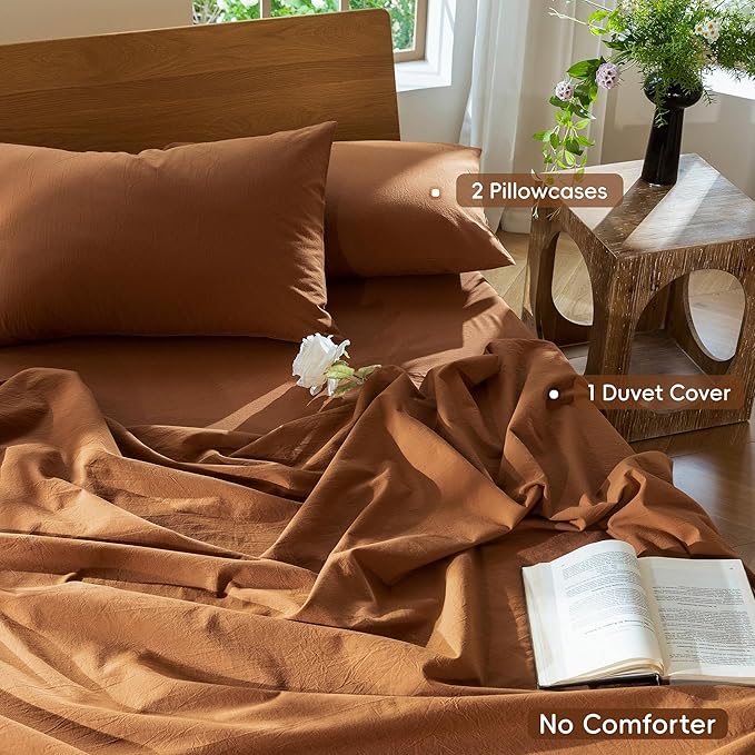 Linen Duvet Cover Set - King