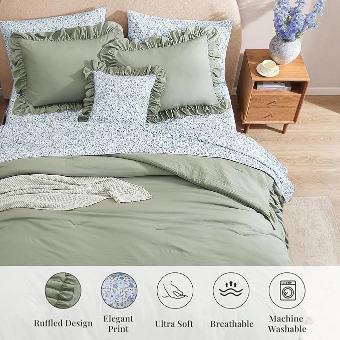 Comforter Set - Full - 7 Piece