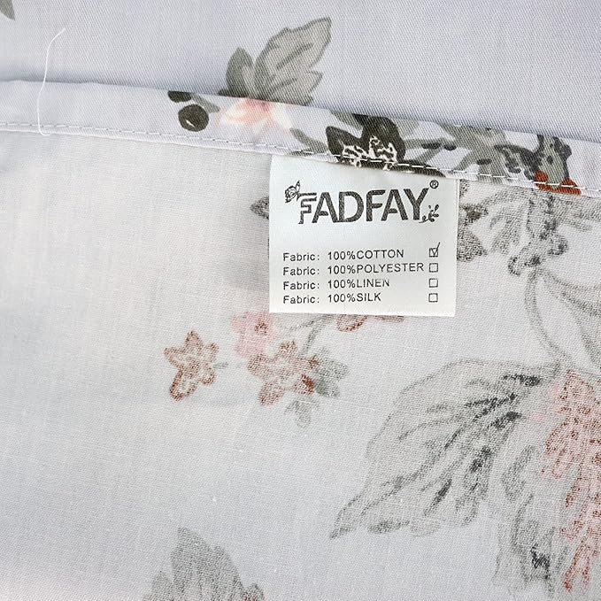 100% Cotton Bed Sheet Set - Queen - 4 Piece