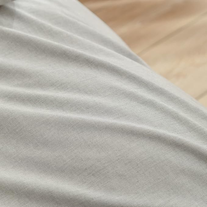 Linen Duvet Cover Set - King - 3 Piece
