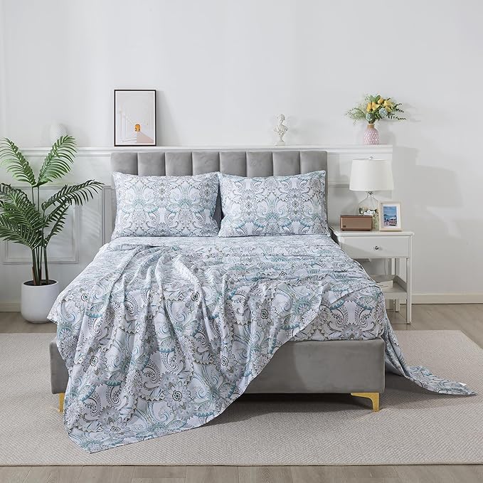 Bed Sheet Set - Queen - 4 Piece