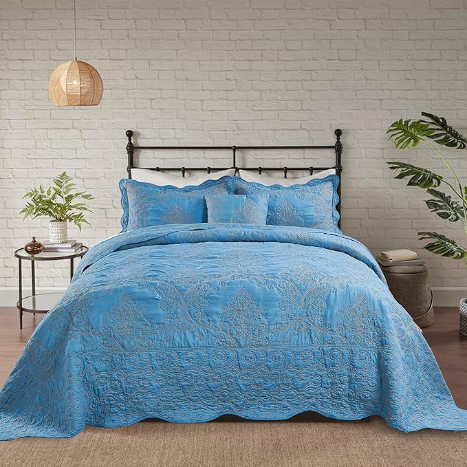 Microfiber Quilt Set - 4 Piece