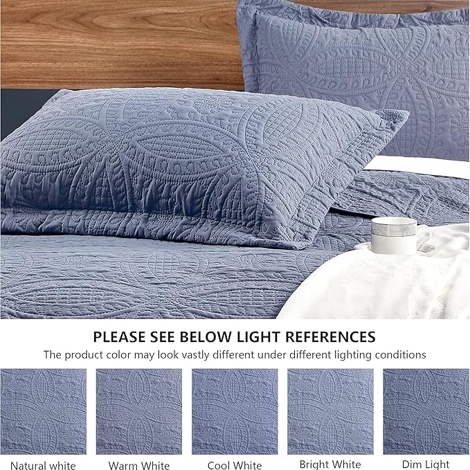 Quilt Set - Full - 3 Piece