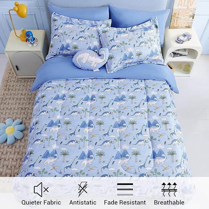 Microfiber Comforter Set - Twin - 6 Piece
