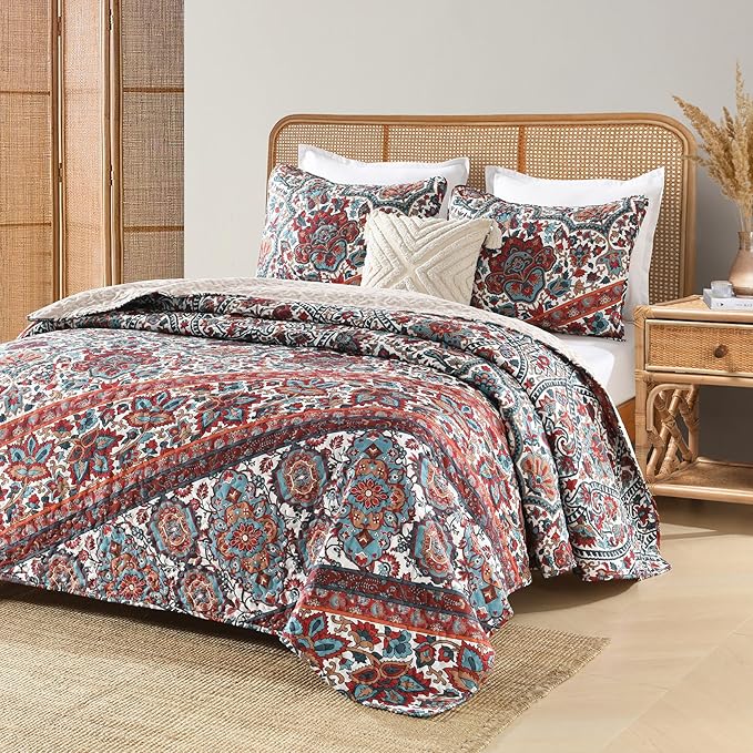 Quilt Set - Queen - 3 Piece