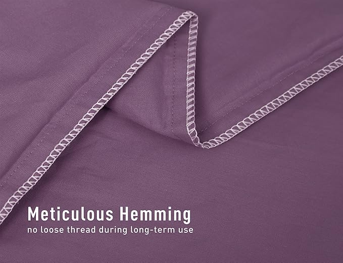 100% Cotton Pillowcase Set - King - 20 x 40 in - 2 Piece