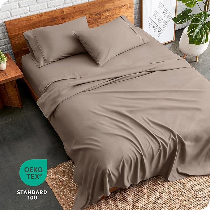 Microfiber Bed Sheet Set - Split King - 5 Piece