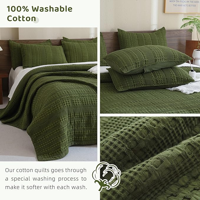 Quilt Set - King - 3 Piece