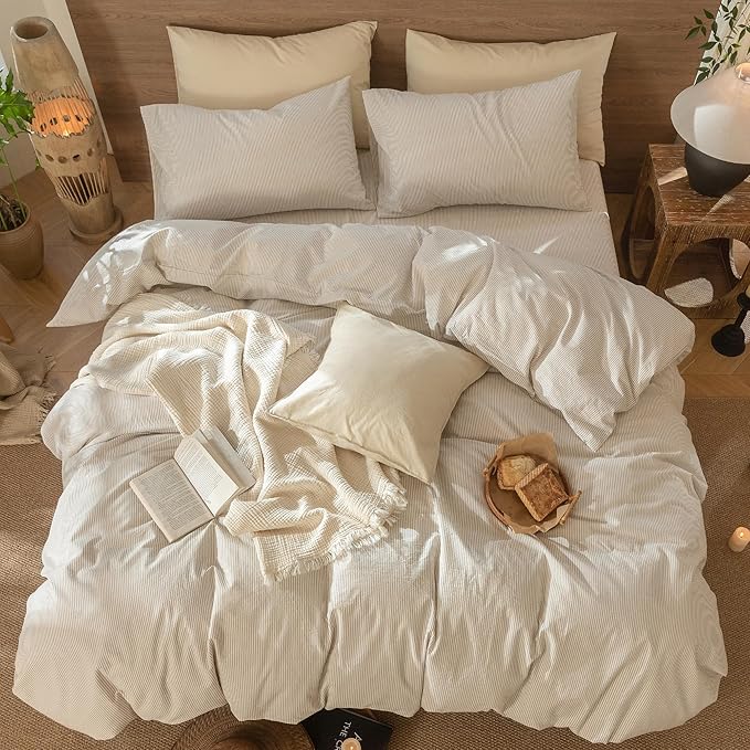 Linen Duvet Cover Set - Full