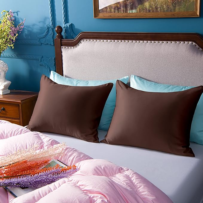 Satin Pillowcase Set - Standard - 20 x 26 in - 2 Piece