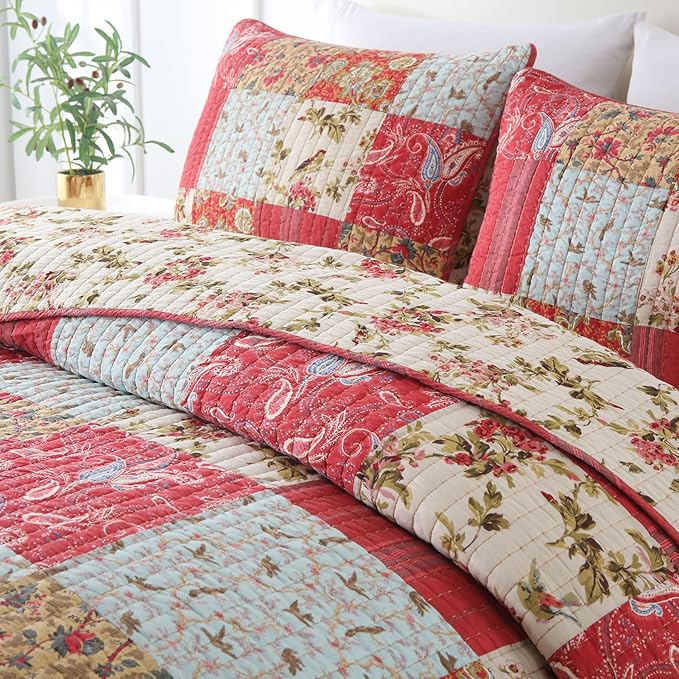 100% Cotton Quilt Set - King