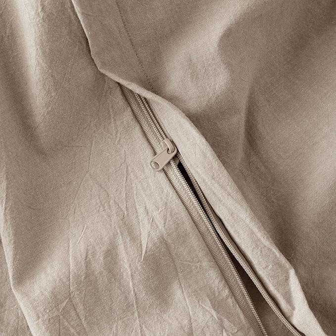 Linen Duvet Cover Set - King - 104 x 90 in - 3 Piece