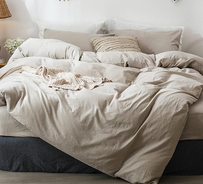 Linen Duvet Cover Set - Full
