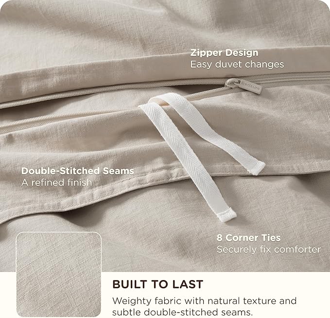 100% Cotton Duvet Cover Set - Queen