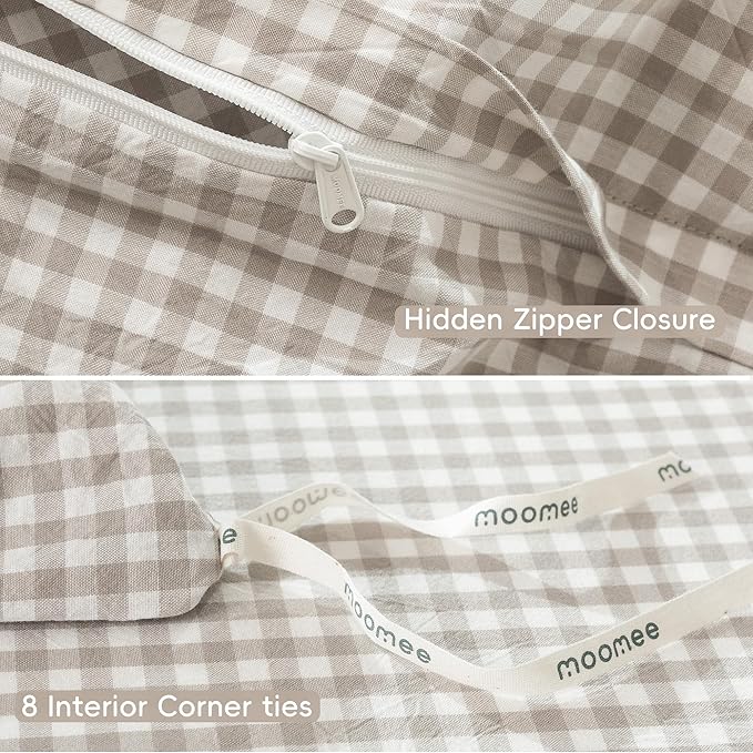 Linen Duvet Cover Set - Twin