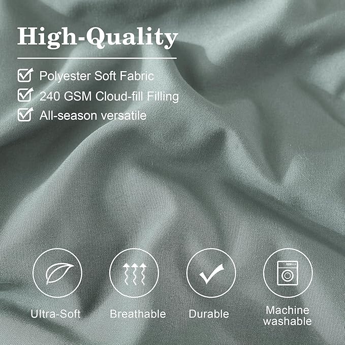 Comforter Set - King - 7 Piece