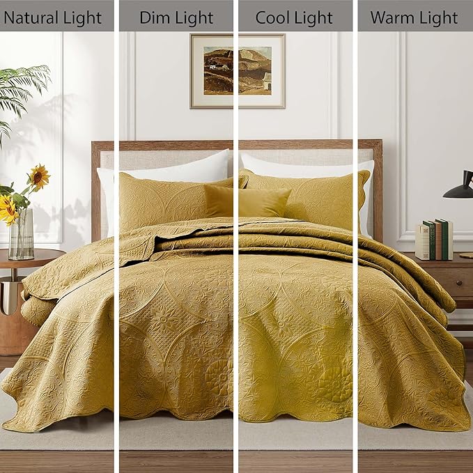 Microfiber Quilt Set - Queen - 10 Pack