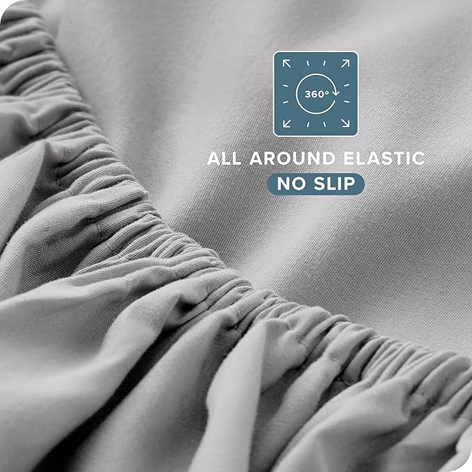 Microfiber Bed Sheet Set - California King - 4 Piece