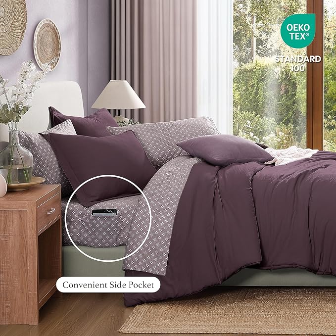 Comforter Set - Queen - 7 Piece