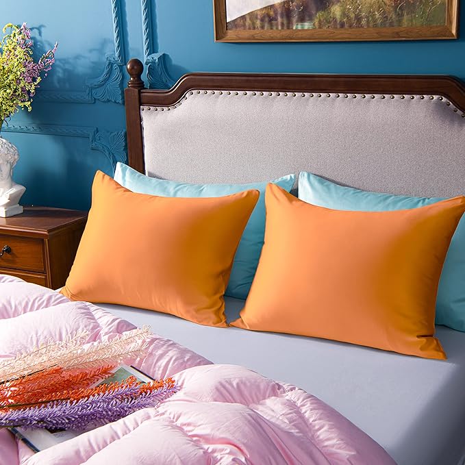 Satin Pillowcase Set - Standard - 20 x 26 in - 2 Piece
