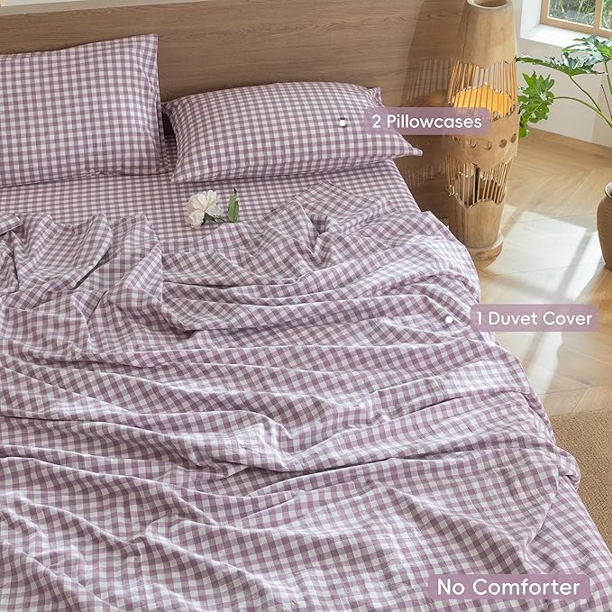 Linen Duvet Cover Set - King