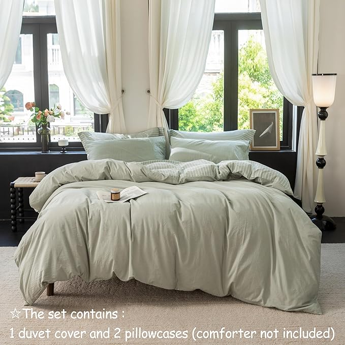 Linen Duvet Cover Set - King