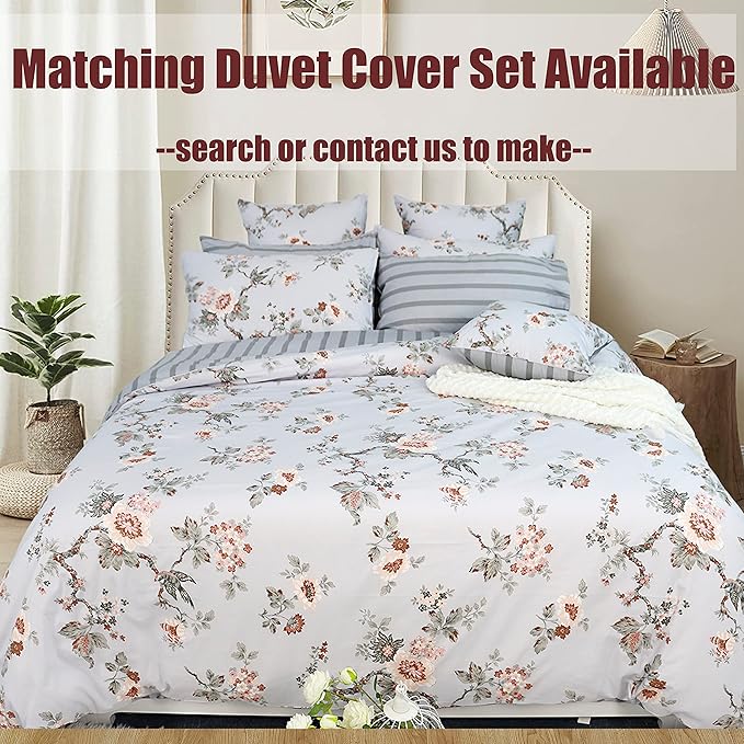 100% Cotton Bed Sheet Set - Twin XL - 4 Piece