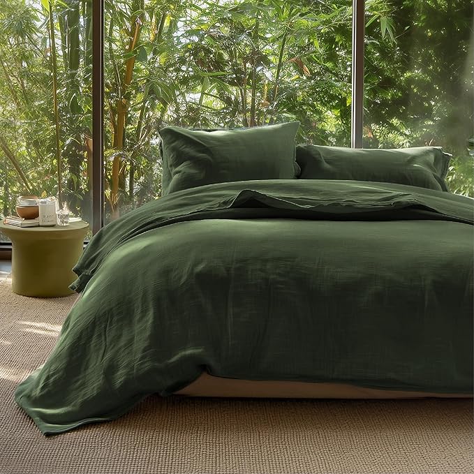 Bamboo Cooling Duvet Cover Set - King - 3 Piece