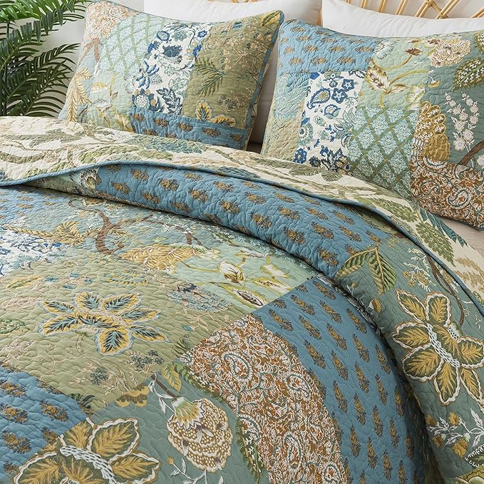 100% Cotton Quilt Set - King