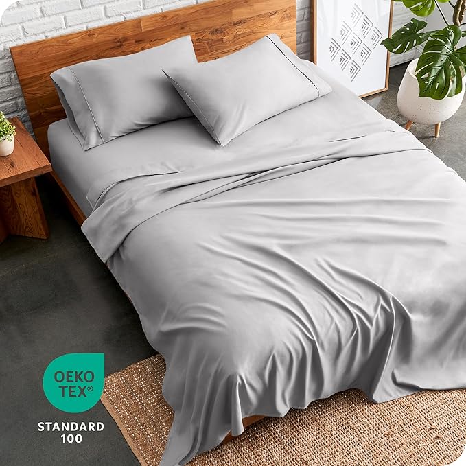 Microfiber Bed Sheet Set - California King - 4 Piece