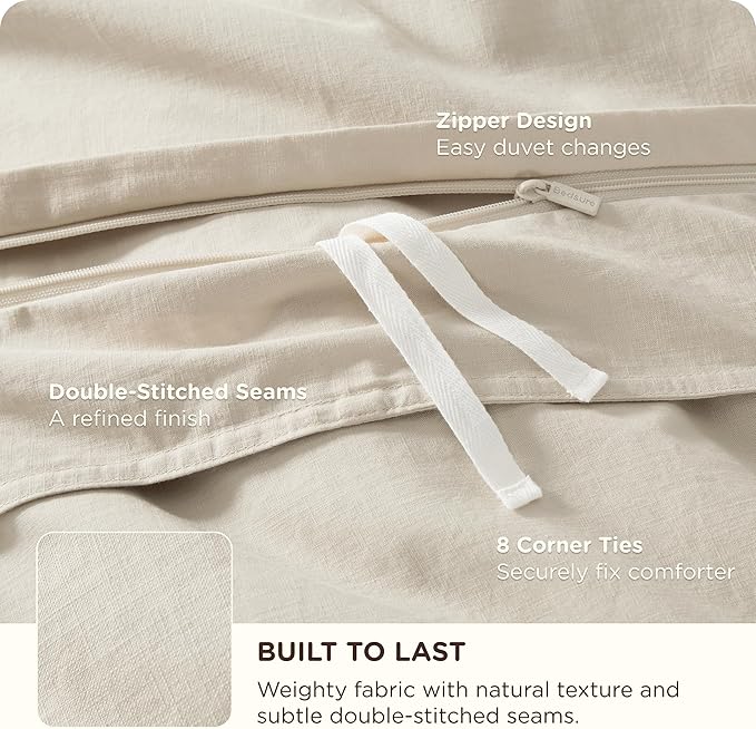 100% Cotton Duvet Cover Set - Queen