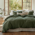 Linen Duvet Cover Set - King