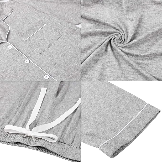 Women's Pajama Set - Long Sleeve - 2 Piece